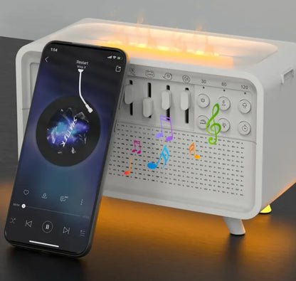 SnoozeGlow™ Natural Sound and Humidifier