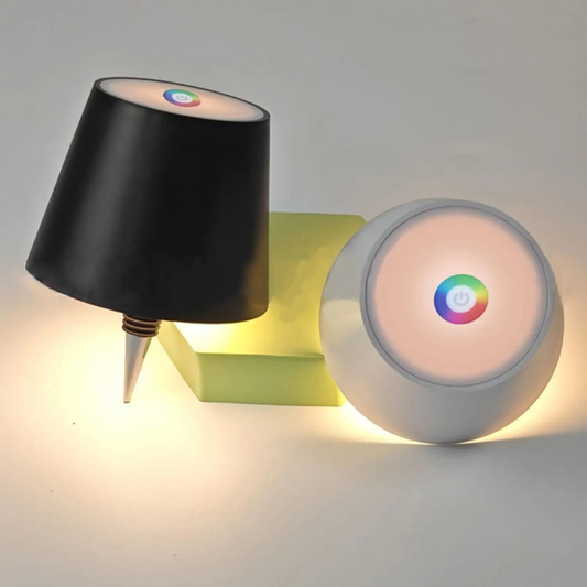 Driftic Glow Bottle Lamp shade and touch-control light base glowing warm white